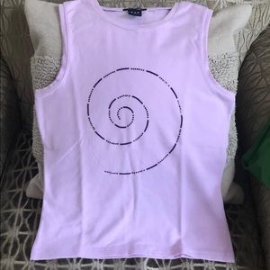 GAP women’s sleeveless top stretch material